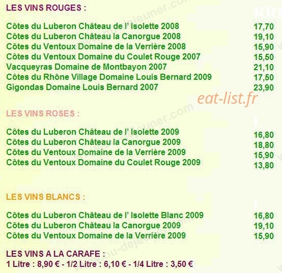 Le Pont Julien — carte page 1