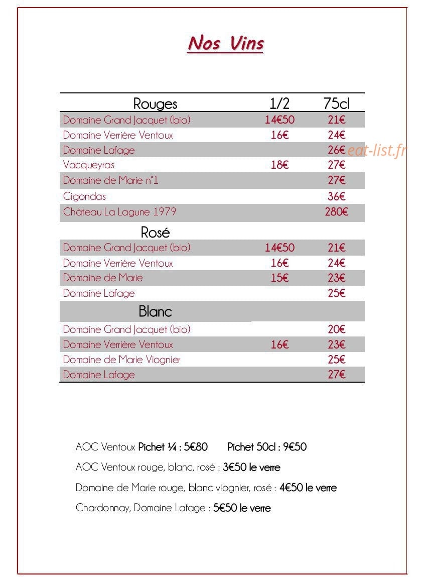 Le Saint André — carte page 6