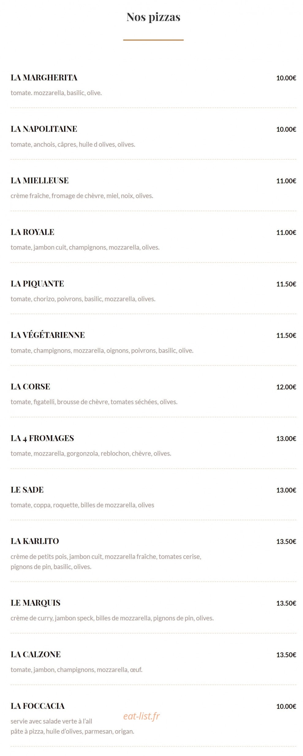 Le sade — carte page 3
