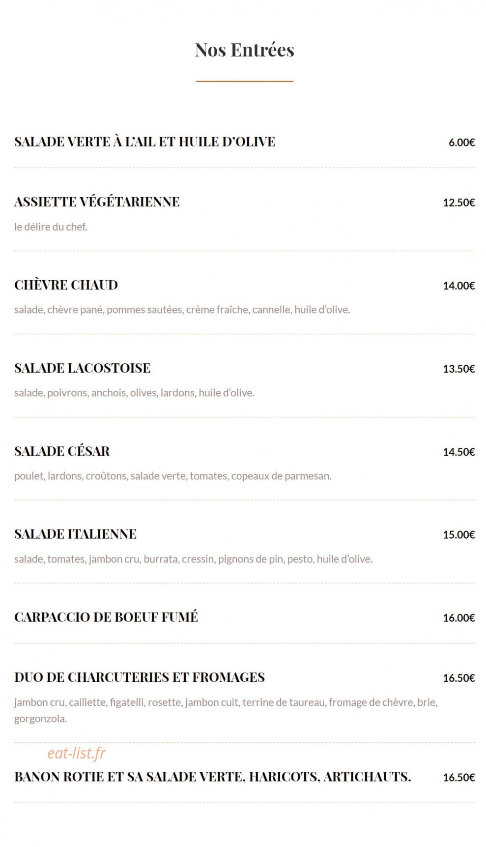 Le sade — carte page 2