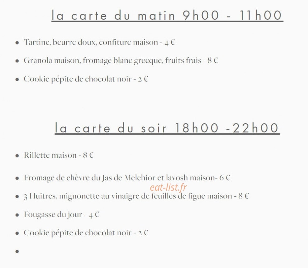 Le Saint Hubert — carte page 4