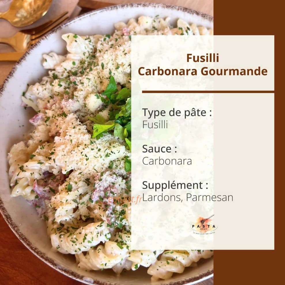 Pasta Home — carte page 3