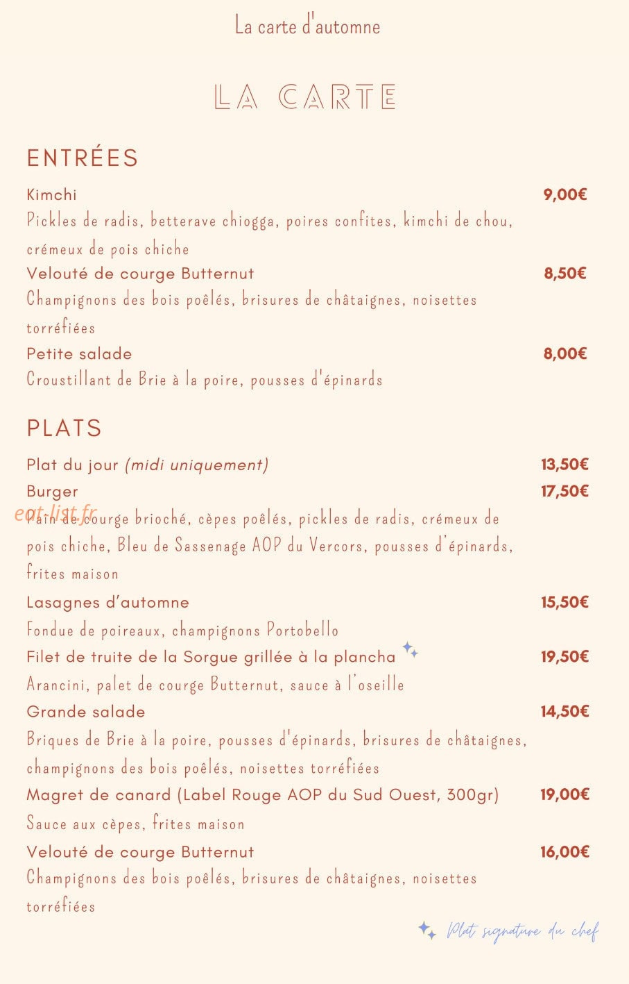 Zou Maï — carte page 2