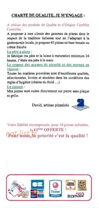 Azzurro pizza — carte page 6