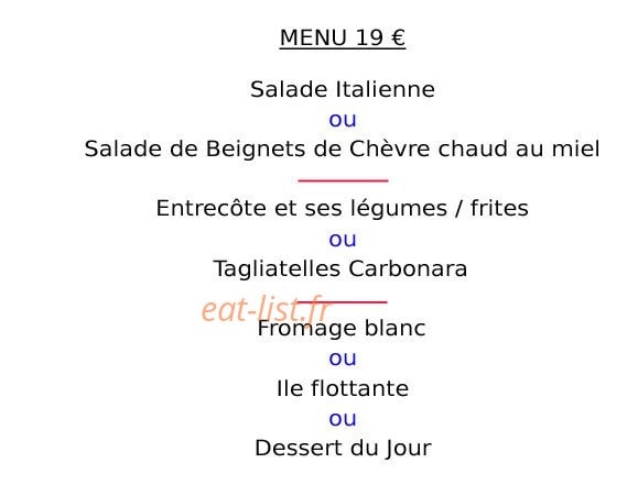 La table d'Andrea — carte page 3