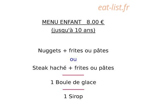 La table d'Andrea — carte page 2