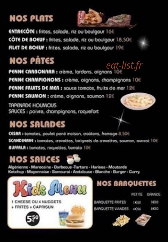 La belle assiette — carte page 2
