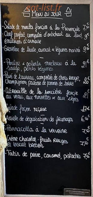 Café du Progrès — carte page 1