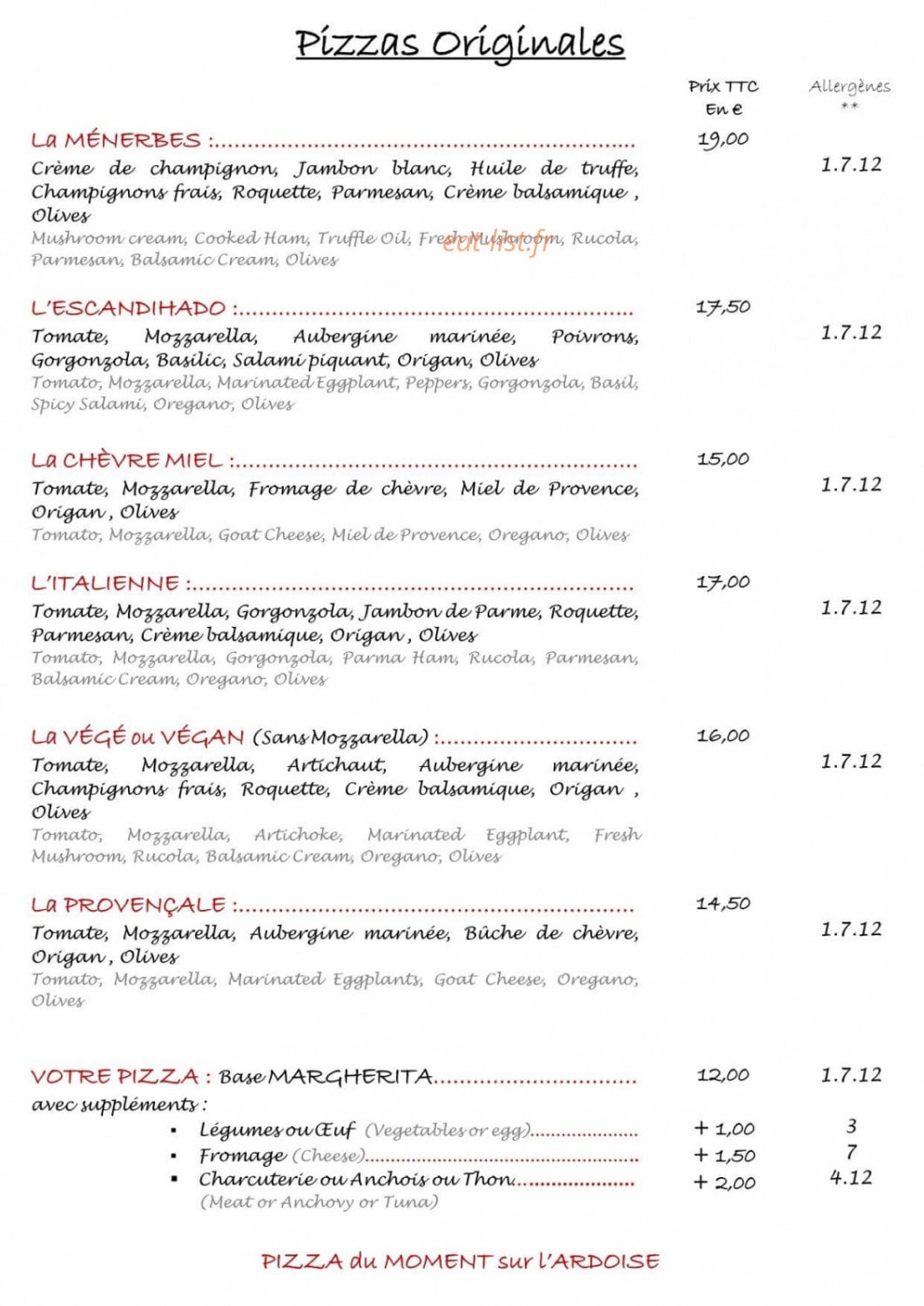 L'escandihado — carte page 2