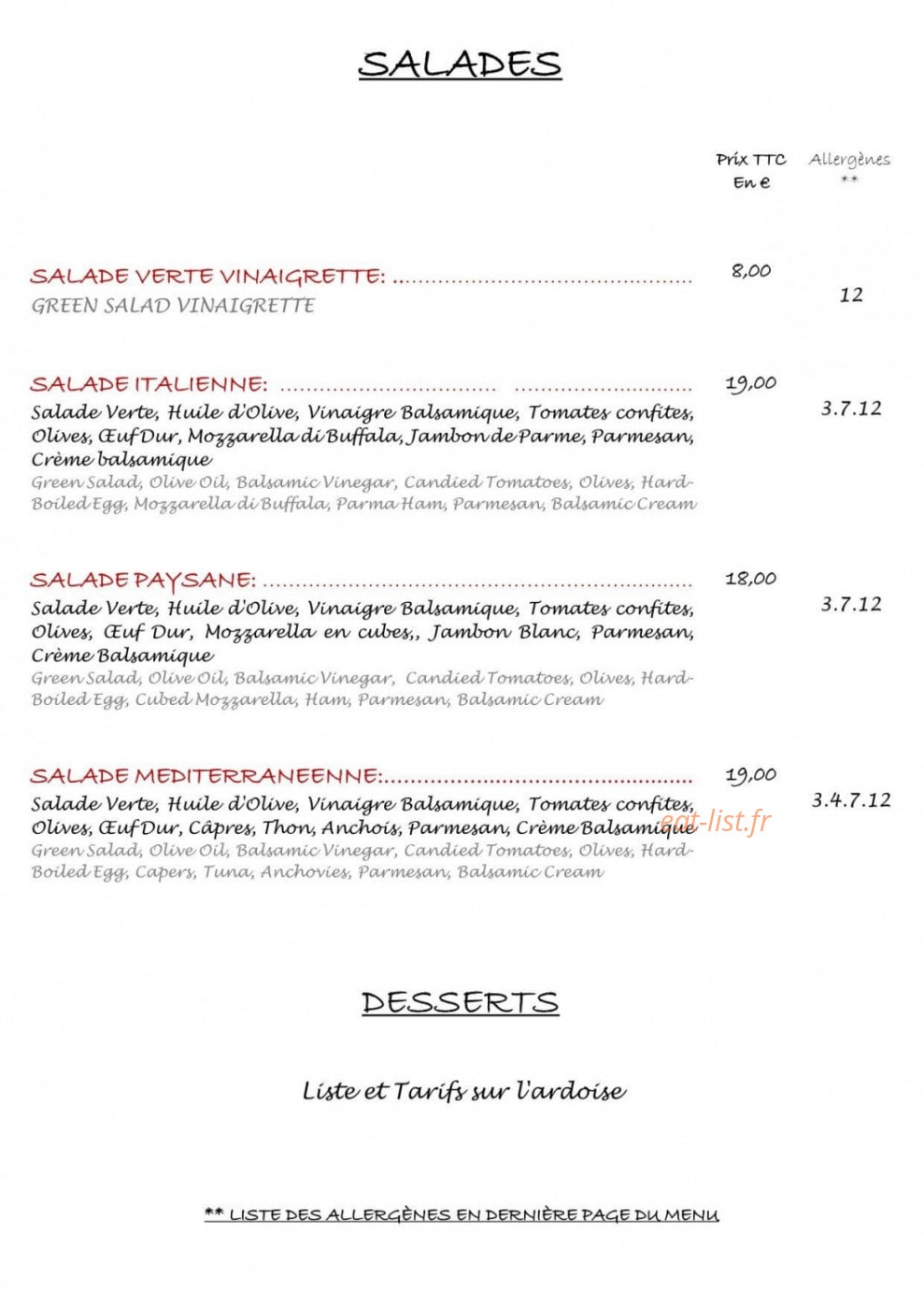 L'escandihado — carte page 3