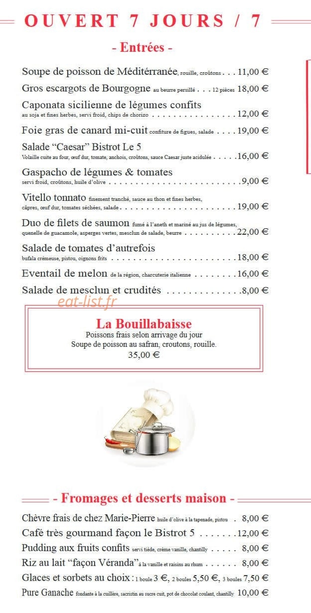 Le 5 — carte page 1