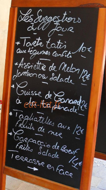 Le Galoubet​ — carte page 1