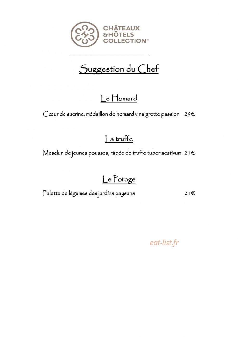 Le Roy Soleil — carte page 4
