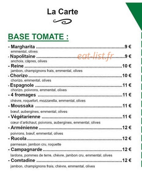 La Bartavelle — carte page 2