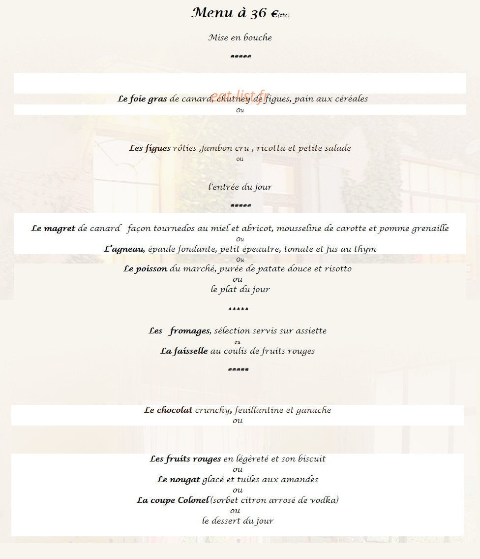 La ferme du pezet — carte page 3