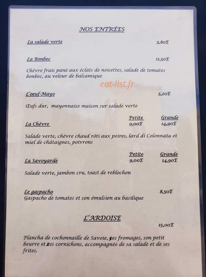 L'Ardoise — carte page 1