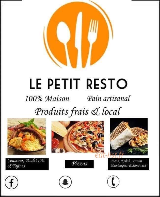 Le Petit Resto — carte page 3