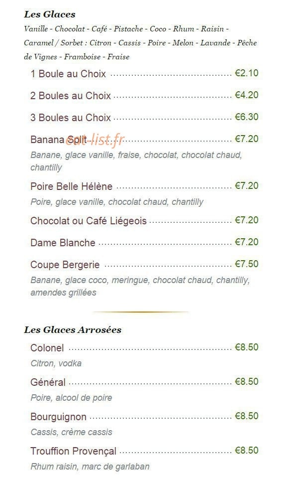 La Bergerie — carte page 5