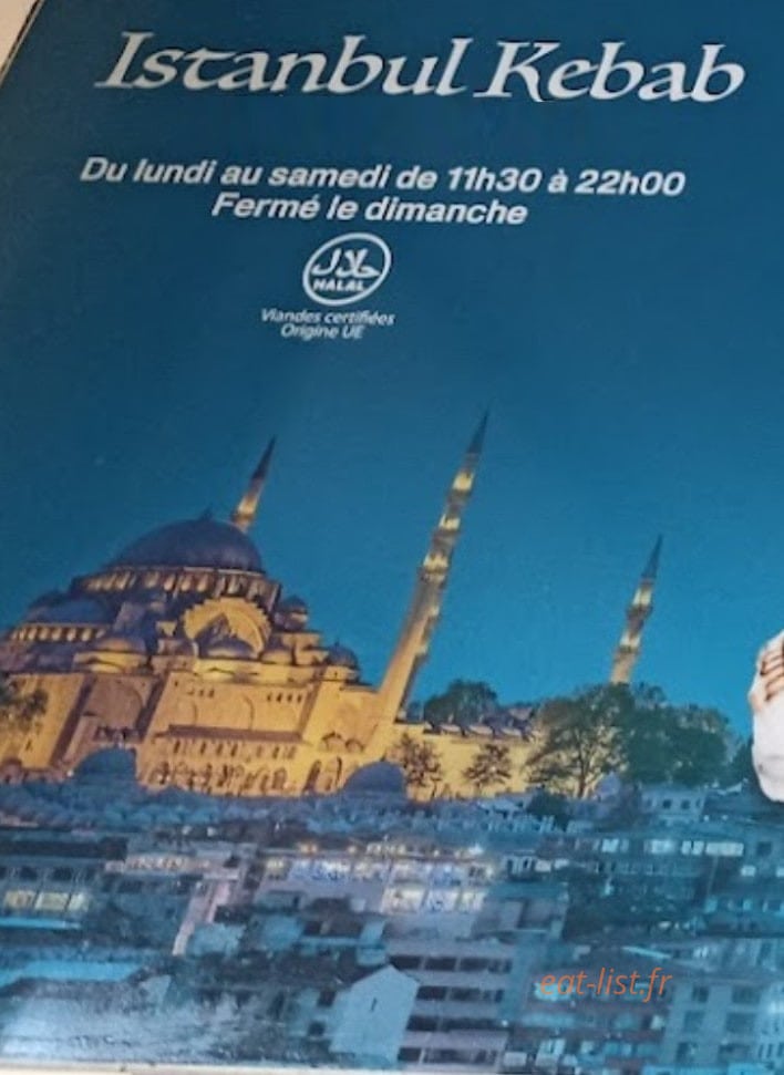Istanbul Kebab — carte page 1
