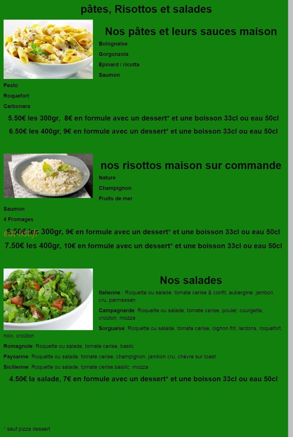 L'eat Aliano — carte page 5