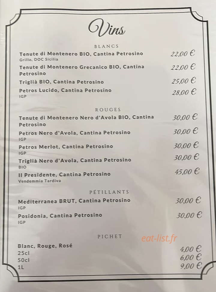 La Dolce Vita Da Bruno — carte page 5