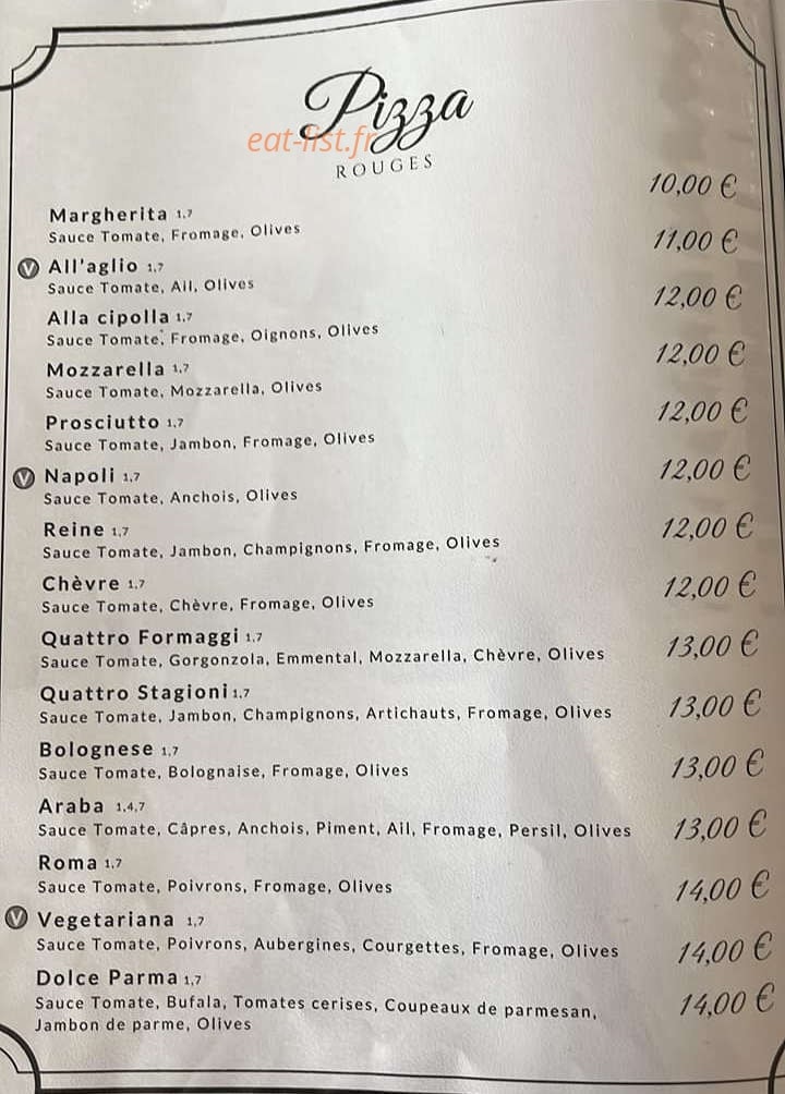 La Dolce Vita Da Bruno — carte page 2