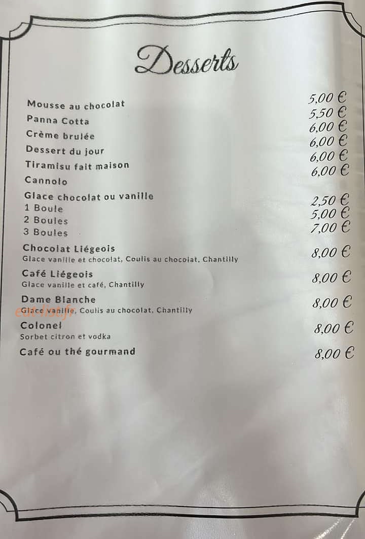 La Dolce Vita Da Bruno — carte page 4
