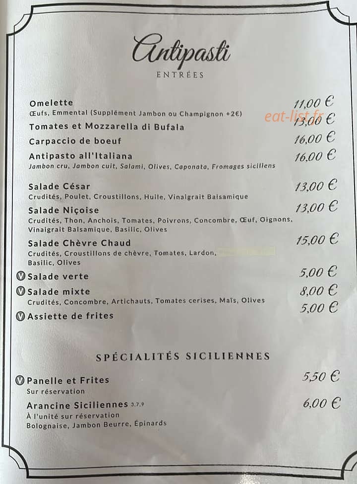 La Dolce Vita Da Bruno — carte page 3