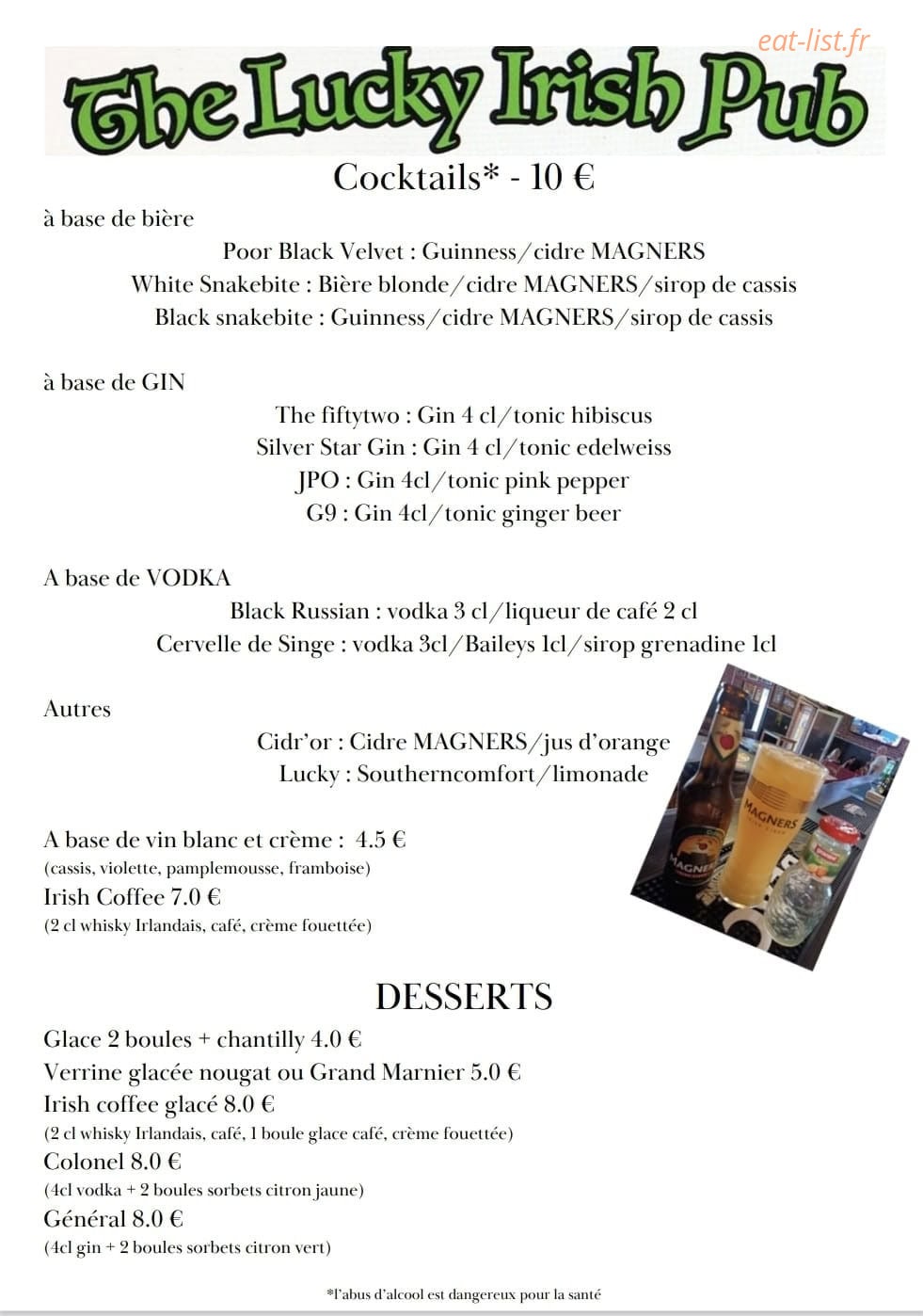 The lucky i — carte page 1