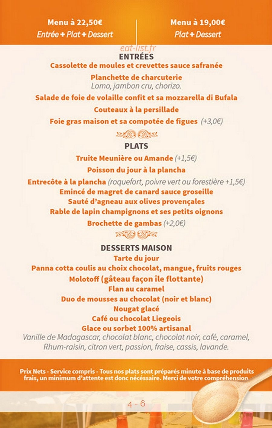La vanne marel — carte page 1