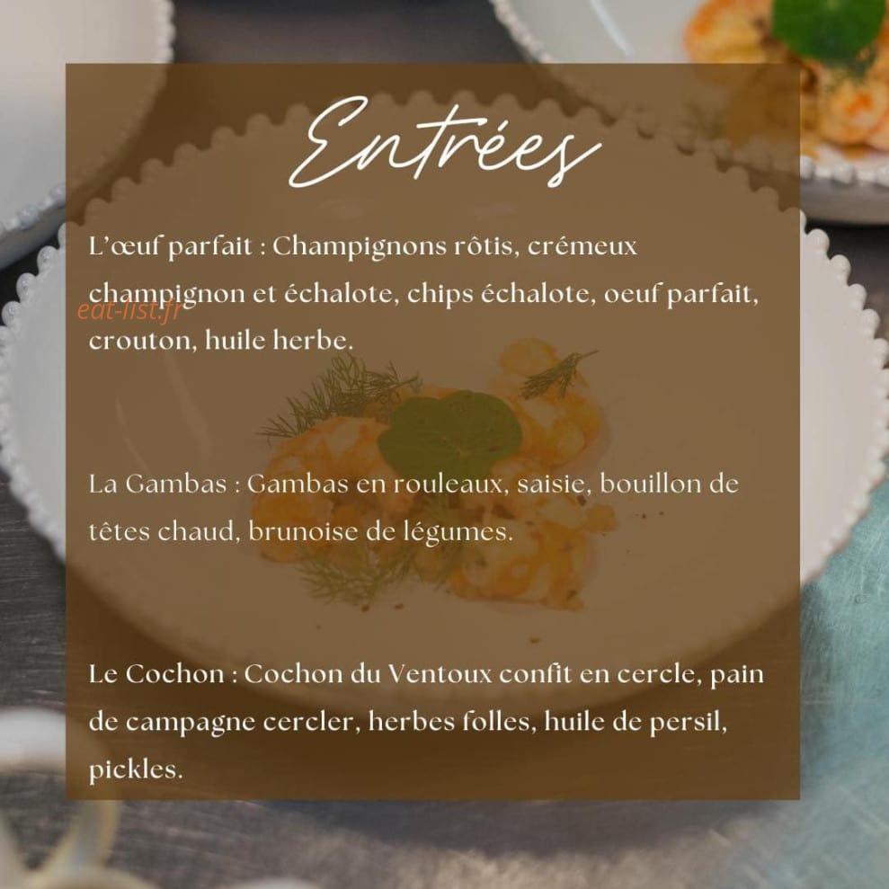 Fleur de Sel — carte page 1