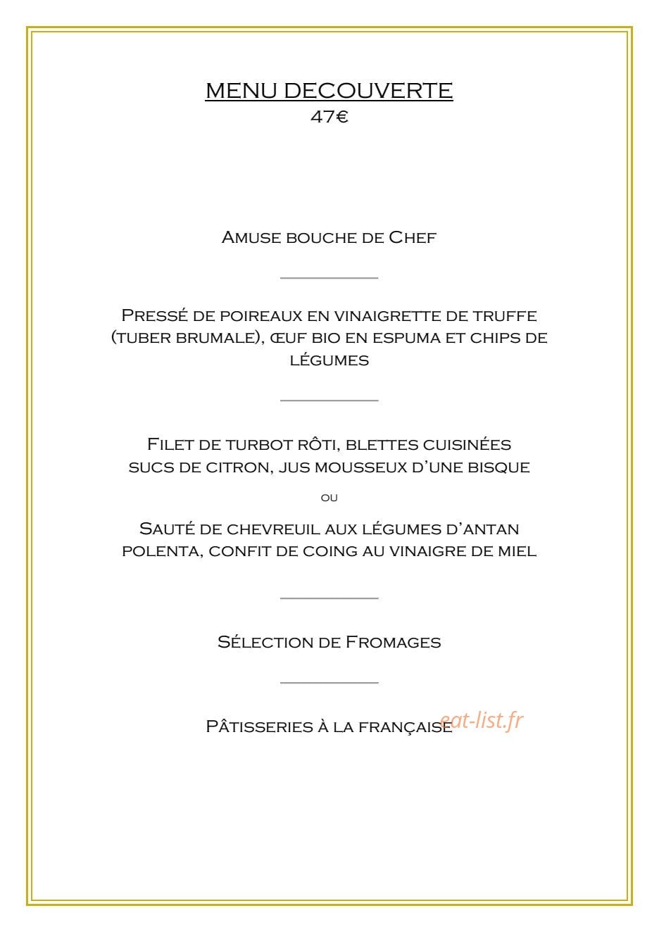 Grand Hôtel Henri — carte page 4