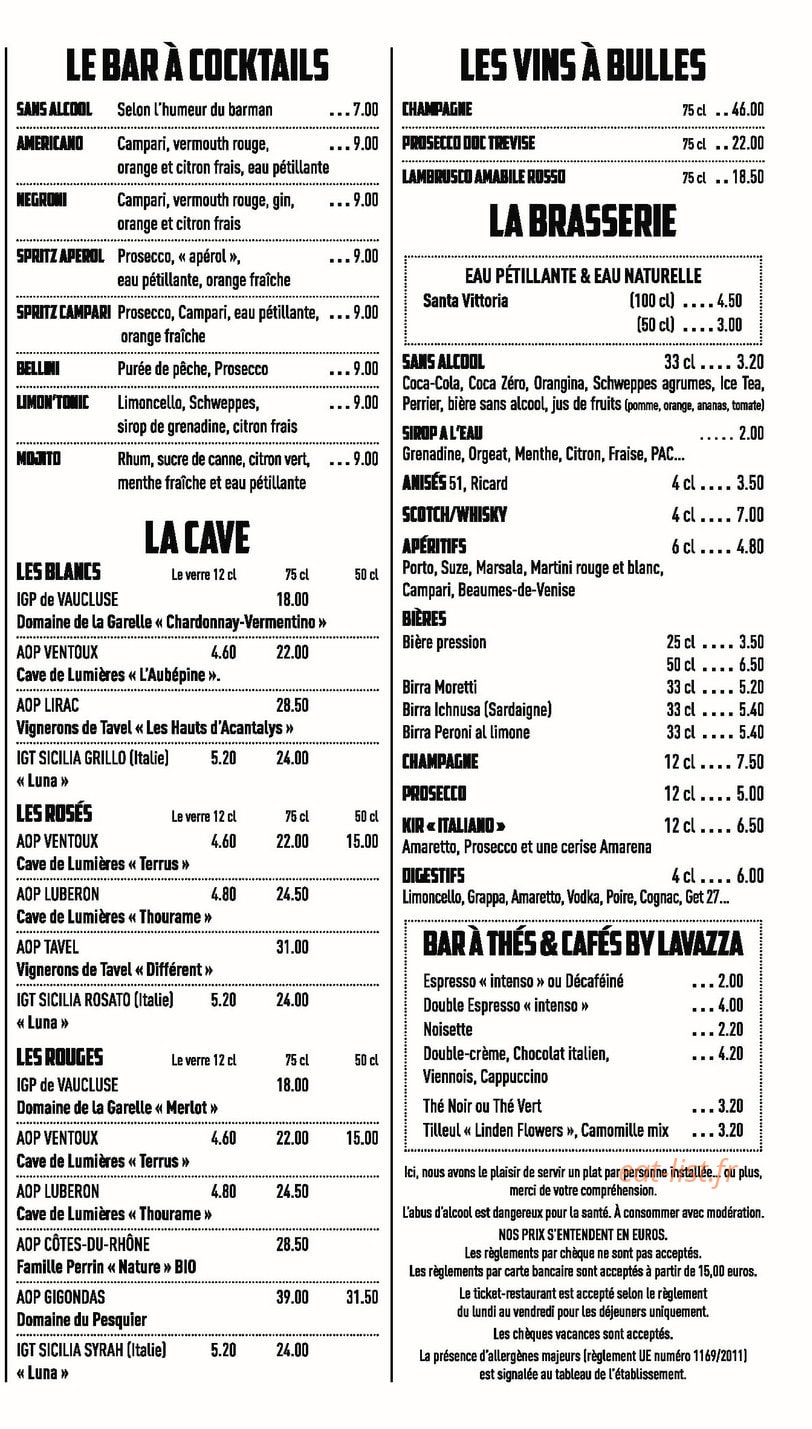 Il ristorante da Sandro — carte page 3