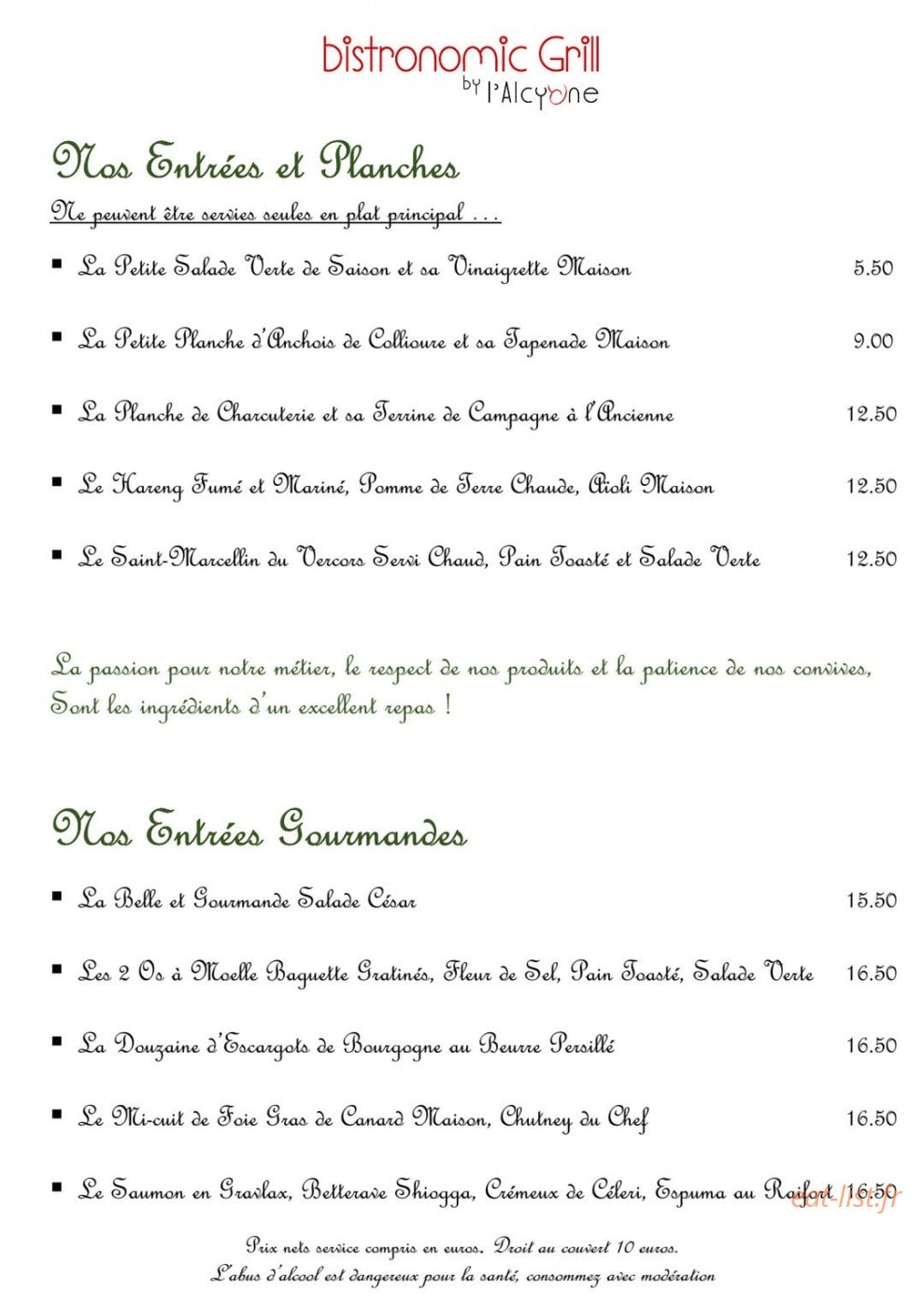 L'alcyone — carte page 3