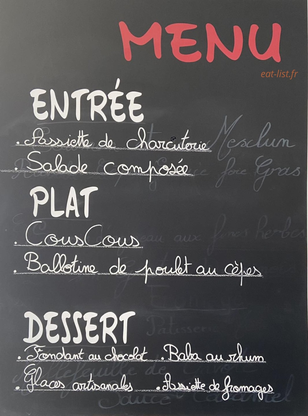 La Grille de Départ — carte page 1