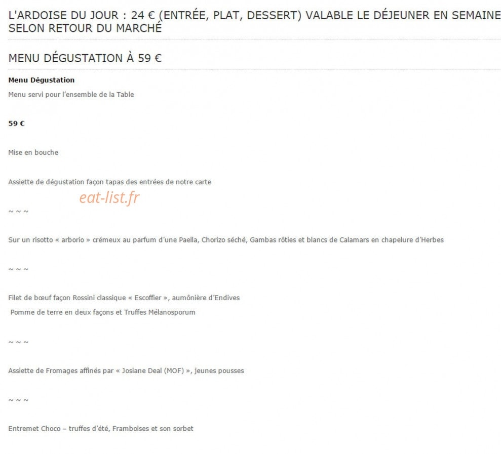 Mas De Cure Bourse — carte page 3
