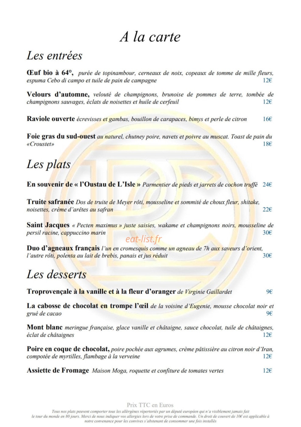 Philéas Club — carte page 2