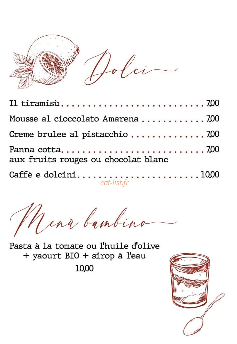 Polpette — carte page 3