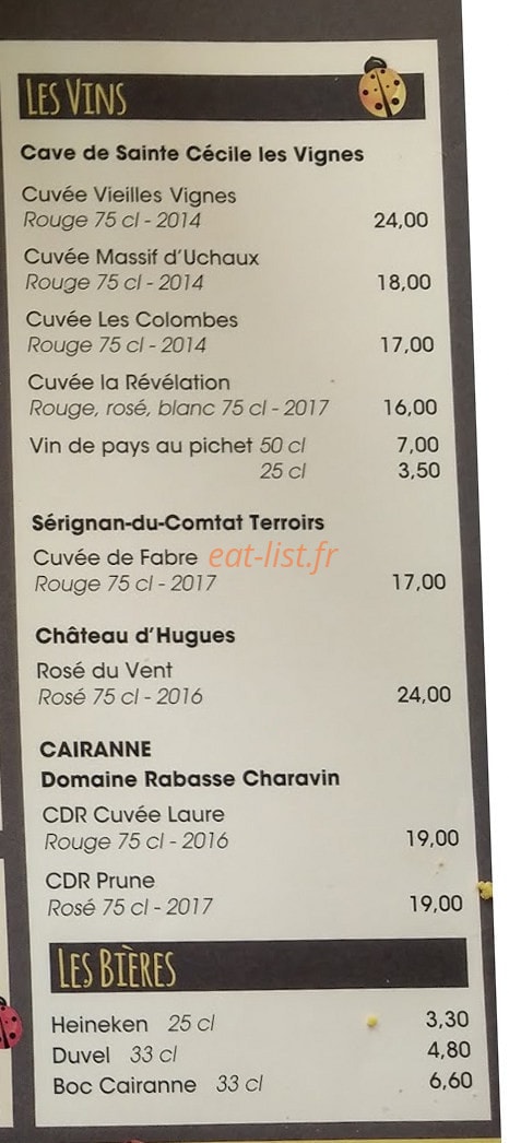 La Garrigue — carte page 3