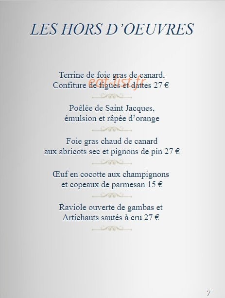 Le Pre Du Moulin — carte page 6