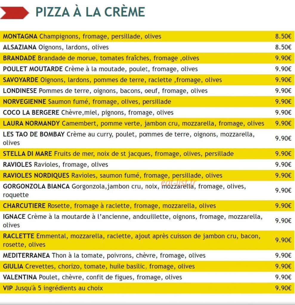 La Grignota — carte page 2