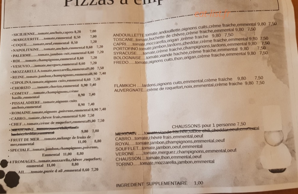 Arnaud — carte page 1