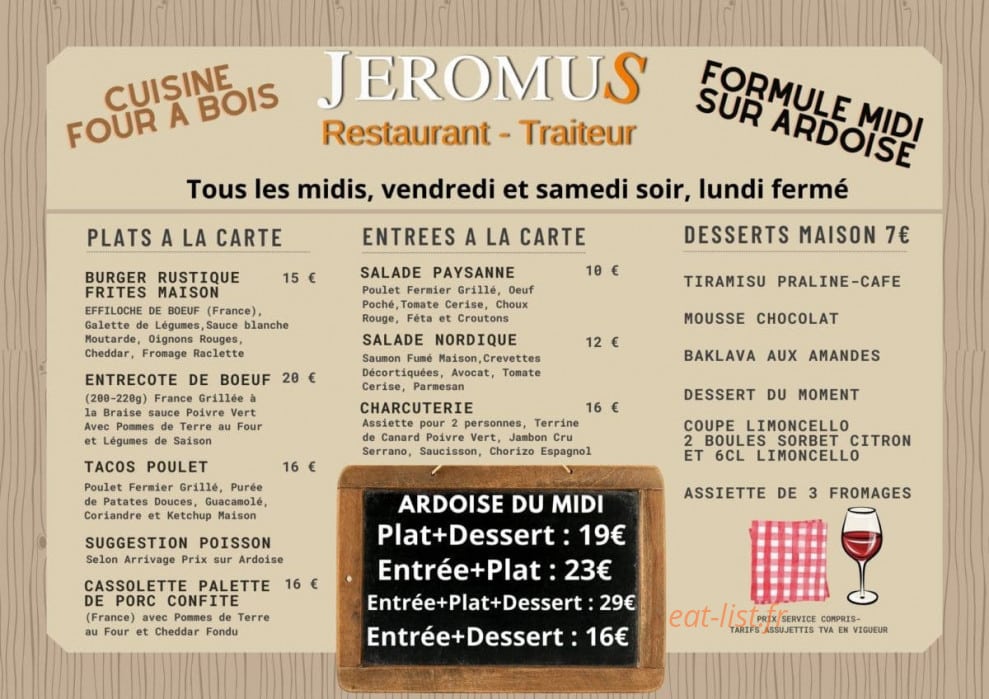 Jeromus — carte page 1