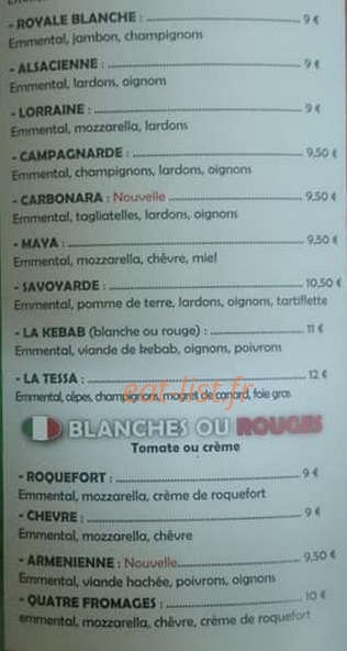 Pizza Angelo — carte page 3