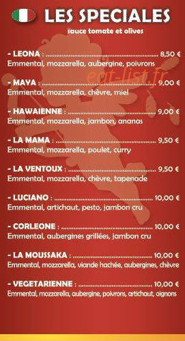 Pizza Angelo — carte page 4