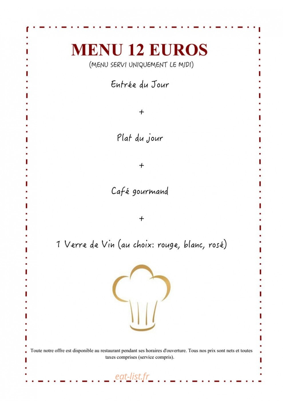 Balladins — carte page 1