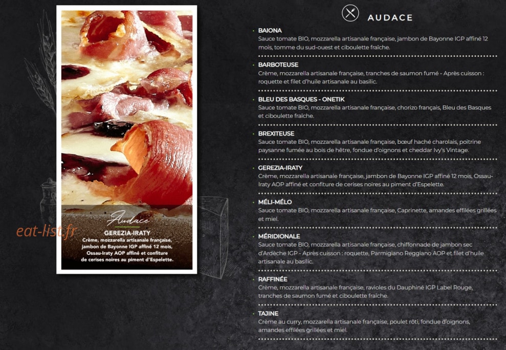 Basilic & Co — carte page 4