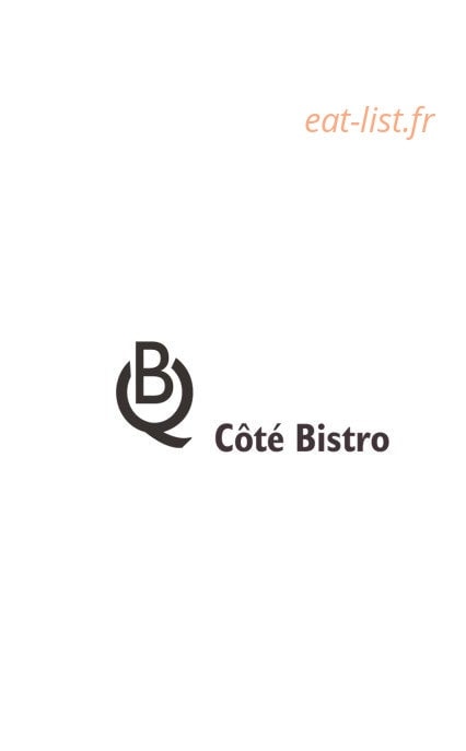 Bistro Quai — carte page 1
