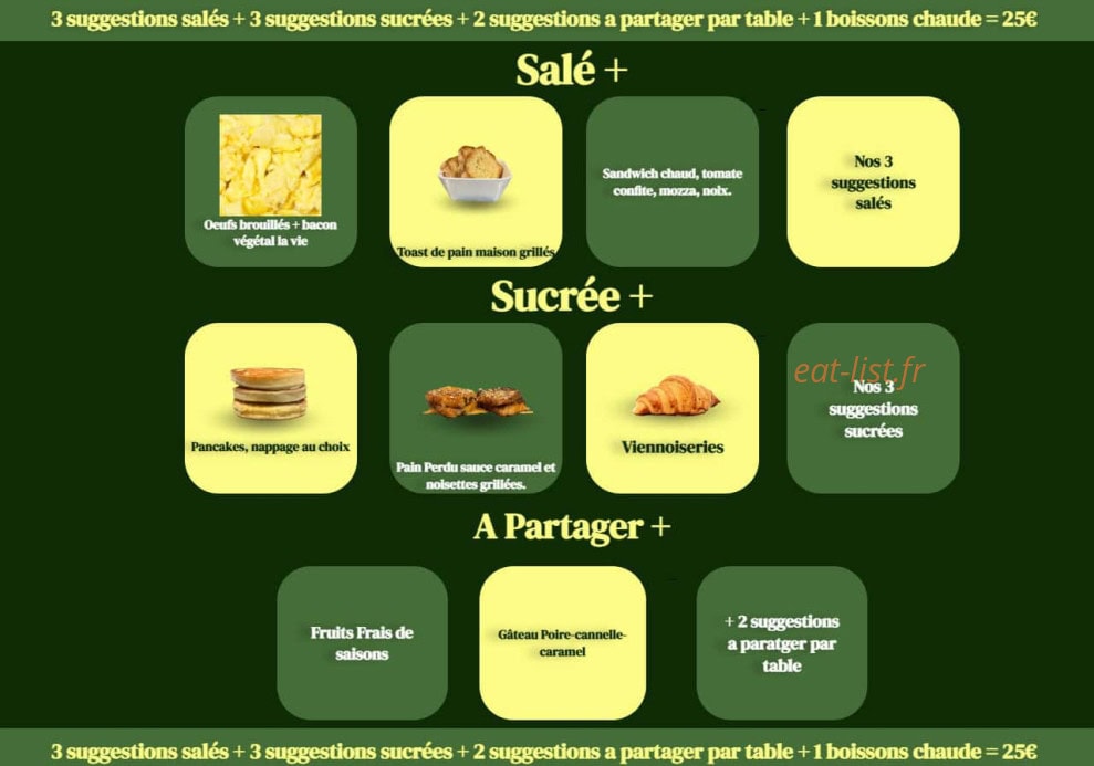 Bistro Végé — carte page 3