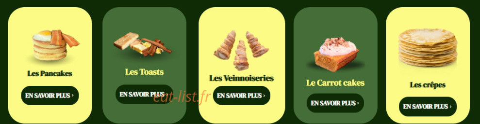 Bistro Végé — carte page 2